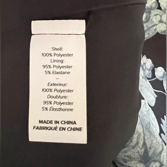 New Cinq a Sept Cheyenne Floral-Print Blazer In Slate Multi Size 8 - Picture 9 of 9